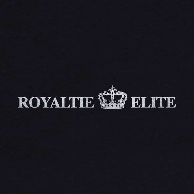 Silver Sparkle Royaltie Elite T-Shirt by RoyaltieElite